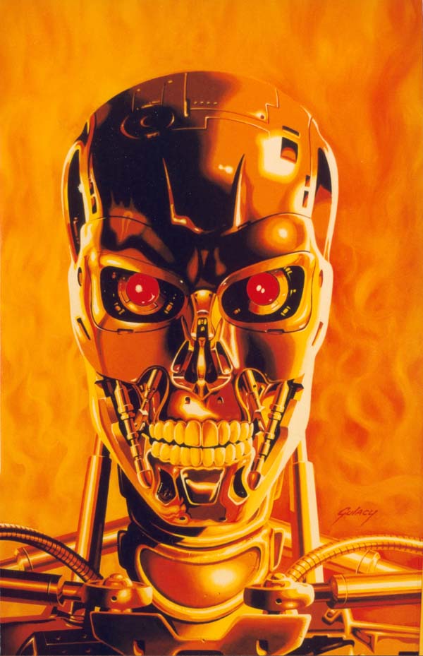 Terminator, TPB, original painting
