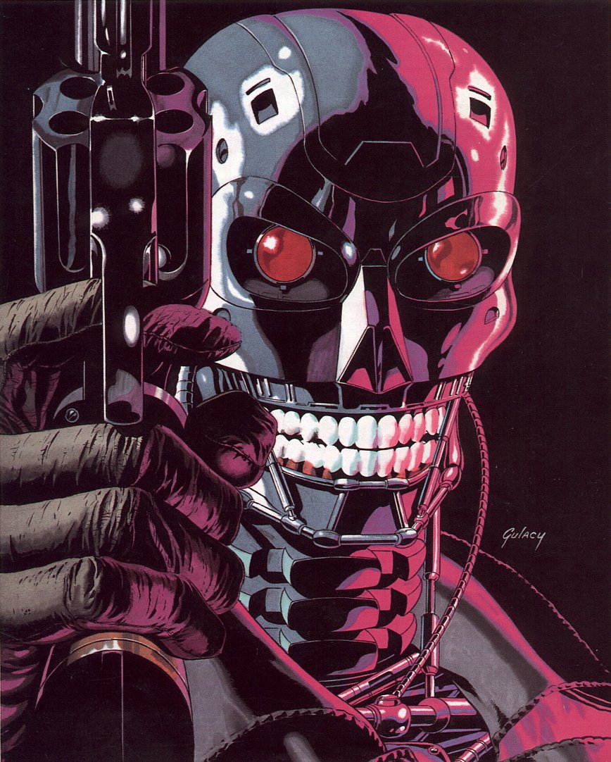 Terminator, cover for the Overstreet Price Update #18