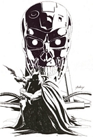 Batman - Terminator sketch