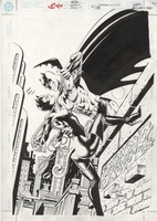 Legends Of The Dark Knight, issue #138, cover, inked
