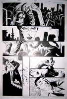 Catwoman issue #26, page 21, inked