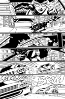 Catwoman issue #34, page 3, inked