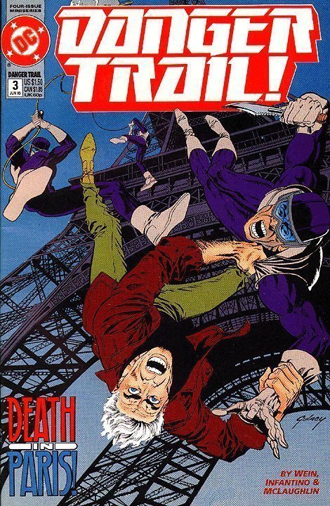 Danger Trail, issue 3, cover
