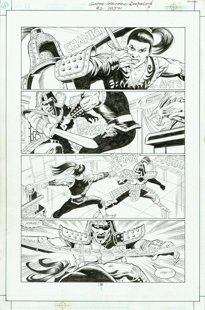 Green Lantern : Dragon Lord, issue #2, page 9