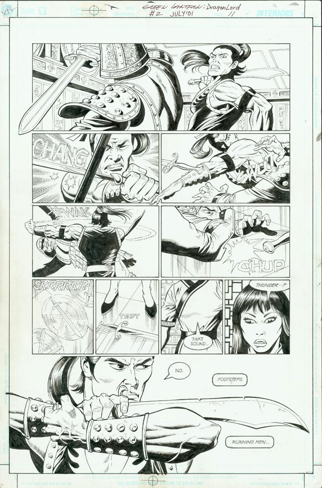 Green Lantern : Dragon Lord, issue #2, page 11