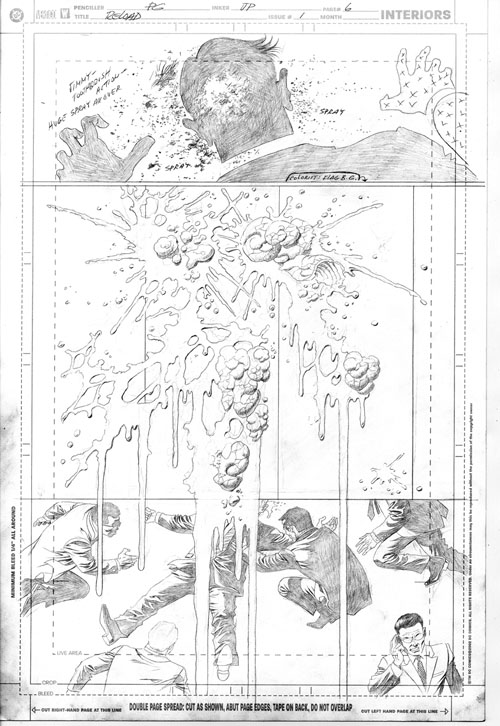Reload, issue #1, page 6, coming in 2003