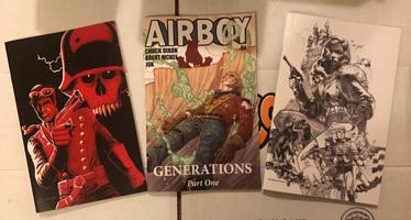 Airboy # 51, limited edition  variant covers