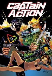 Captain Action issue #0, cover