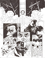 Time Bomb issue #3, cover, rough