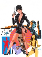 Modesty Blaise, commission piece for collectors, 2011
