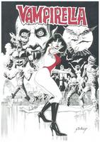 Vampirella, artwork for a collector