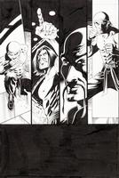 Master of Kung Fu New Series, issue #6, page 23, inked