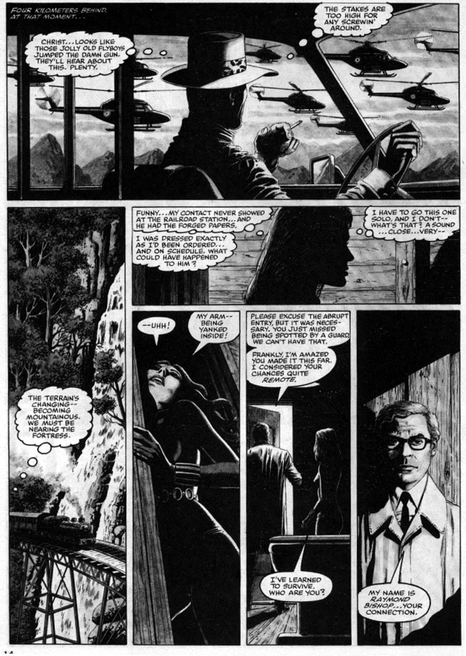 Macchio/Gulacy 1981 Black Widow story, Bizarre Adventures #25, page 11