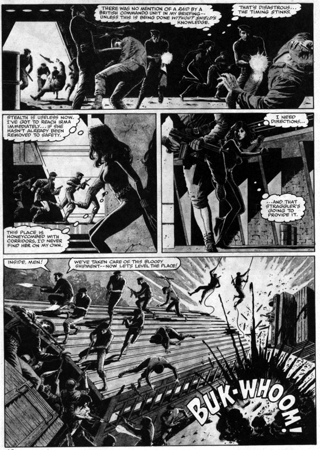 Macchio/Gulacy 1981 Black Widow story, Bizarre Adventures #25, page 15