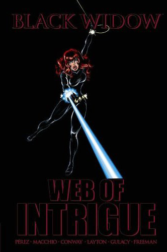 The Black Widow: Web of Intrigue HC book, cover