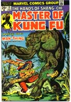 Master of Kung Fu #19, cover