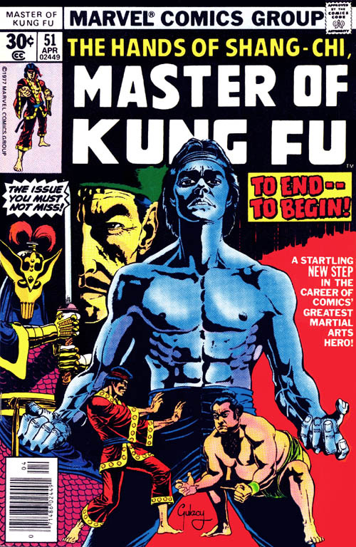 The Hands Of Shang-Shi, Master Of Kung Fu, issue #51, cover