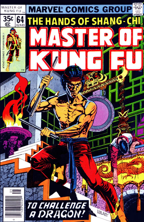 Master Of Kung Fu #64, cover