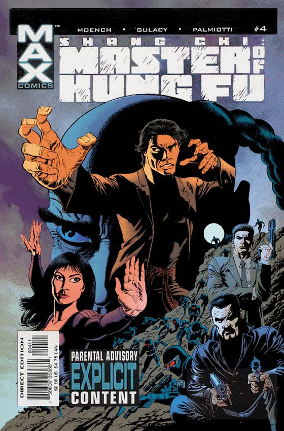 Master of Kung Fu, new miniseries, issue #4, cover