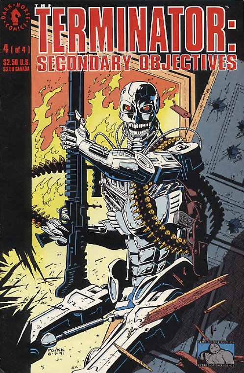 Terminator : Secondary Objectives issue #4 of 4, cover