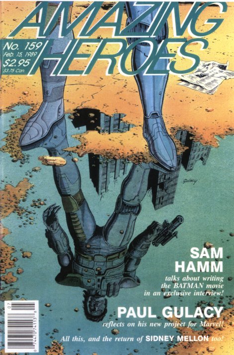 Amazing Heroes issue #159, cover