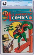 All-American Comics #16 (DC, 1940) CGC FN+ 6.5 Off-white pages