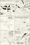 Jack Kirby and Paul Reinman X-Men #1 Story Page 20 Original Art (Marvel, 1963)