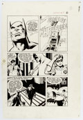 Neal Adams and Dick Giordano Batman: Stacked Cards [Book and Record Set] #PR27 Page 8 Original Art (Power Records