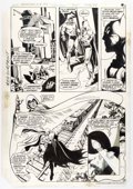 Ross Andru and Rick Hoberg Brave and the Bold #199 Story Page 8 Batman and the Spectre Original Art (DC, 1983)