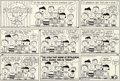 Charles Schulz Peanuts Sunday Comic Strip Original Art dated 12-21-58 (United Feature Syndic