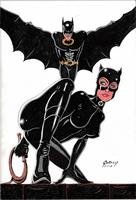Comission work, Batman - Catwoman, 2018