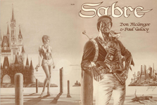 Sabre Graphic Novel, first printing
