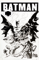 Batman, Terror, TPB, cover inked